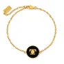 Halo Bracelet - Gold / Black