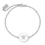 Halo Bracelet - Silver / White