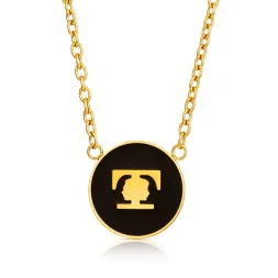Halo Necklace - Gold / Black
