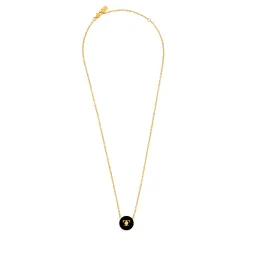 Halo Necklace - Gold / Black