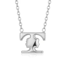 Sculp Necklace - Silver