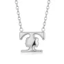 Sculp Necklace - Silver
