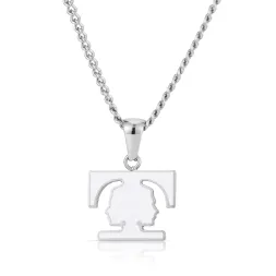 Unity Necklace - Silver / White