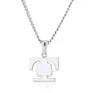 Unity Necklace - Silver / White