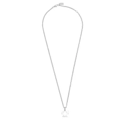Unity Necklace - Silver / White